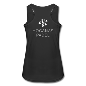 Funktions Linne Dam - Svart (tryck på rygg)